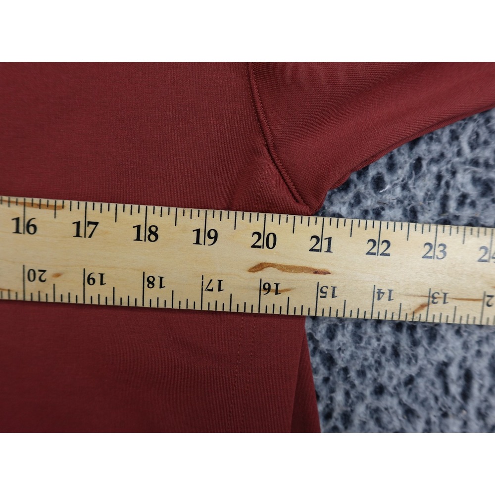 Adidas Cropped Sweatshirt Womens S Rust Excellent Aeroready Side Tie JD4213 - Picture 3 of 9